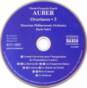 CD The Moravian Philharmonic Orchestra: Overtures• 3 185500