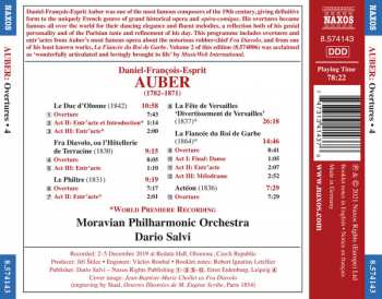 CD Daniel-Francois-Esprit Auber: Overtures • 4 123476