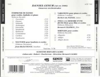 CD Jean-Yves Daniel-Lesur: Oeuvres Orchestrales 520820