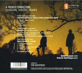 CD Daniel Rowland: A French Connection: Chausson, Debussy, Franck 572795