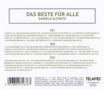 3CD Daniela Alfinito: Das Beste Für Alle 563522