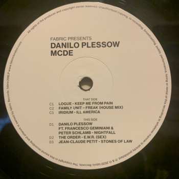 2LP Motor City Drum Ensemble: Fabric Presents Danilo Plessow / MCDE 574520