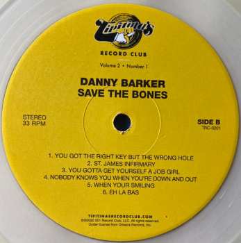 LP Danny Barker: Save The Bones LTD | CLR 191168