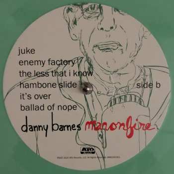 LP Danny Barnes: Man On Fire LTD | CLR 363194