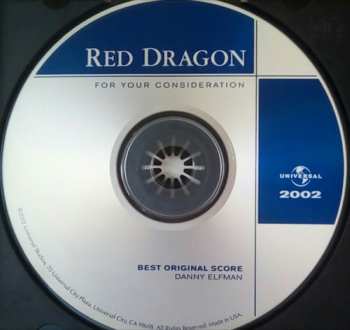 CD Danny Elfman: Red Dragon 584961