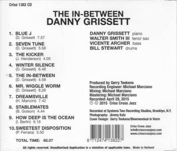 CD Danny Grissett: The In-Between  544304