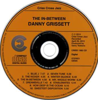 CD Danny Grissett: The In-Between  544304