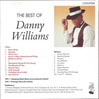 CD Danny Williams: The Best Of 652267