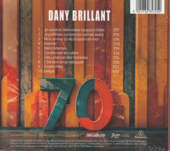 CD Dany Brillant: Seventies 639112