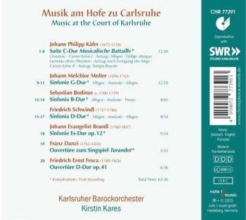 CD Friedrich Ernst Fesca: Musik Am Hofe Zu Carlsruhe 373377