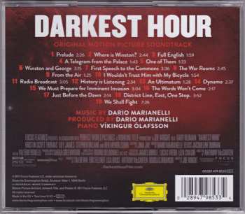 CD Víkingur Ólafsson: Darkest Hour (Original Motion Picture Soundtrack) 8739