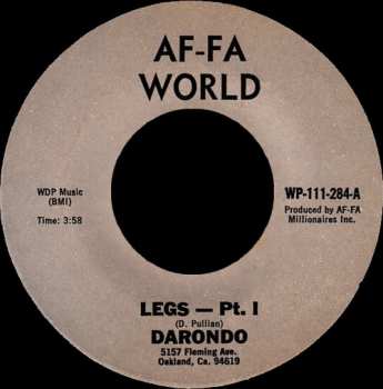 Album Darondo: Legs / Let My People Go