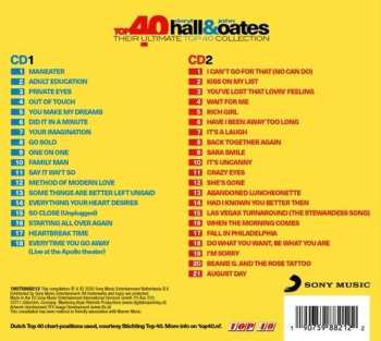 2CD Daryl Hall & John Oates: Top 40 Daryl Hall & John Oates (Their Ultimate Top 40 Collection) 506982