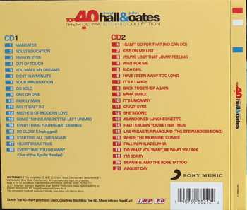 2CD Daryl Hall & John Oates: Top 40 Daryl Hall & John Oates (Their Ultimate Top 40 Collection) 506982