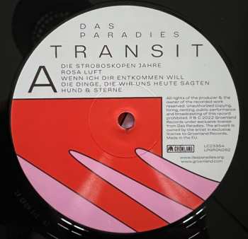 LP/CD Das Paradies: Transit 490595