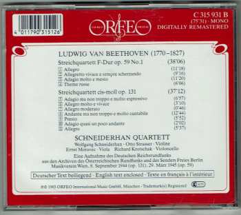 CD Ludwig van Beethoven: Streichquartette Op.59 /1, Op.131 423825