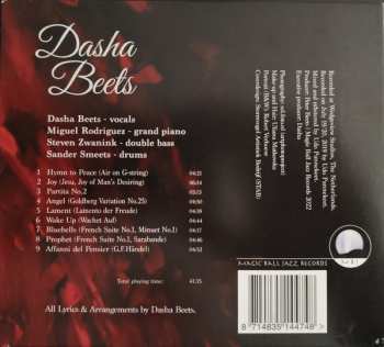 CD Dasha Beets: Bach… Because 600271