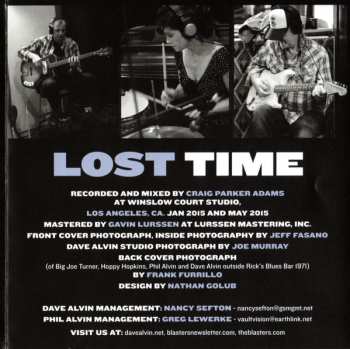 CD Dave Alvin: Lost Time 578725