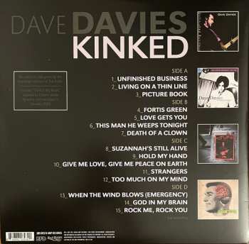 2LP Dave Davies: Kinked CLR 592195