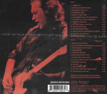 2CD Dave Davies: Rock Bottom: Live At The Bottom Line DLX | LTD 373166