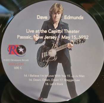 2LP Dave Edmunds: Live At The Capitol Theater May 15, 1982 CLR | LTD 582933