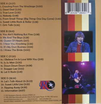 2LP Dave Edmunds: Live At The Capitol Theater May 15, 1982 CLR | LTD 582933