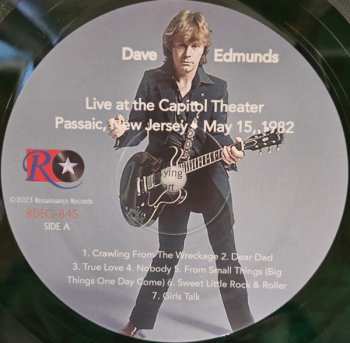 2LP Dave Edmunds: Live At The Capitol Theater May 15, 1982 CLR | LTD 582933