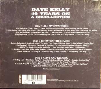 3CD Dave Kelly: 40 Years On: A Recollection 615189