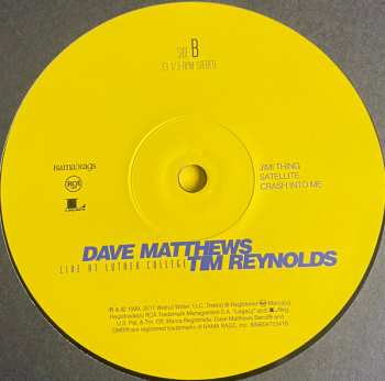 4LP/Box Set Dave Matthews: Live At Luther College 577860