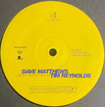 4LP/Box Set Dave Matthews: Live At Luther College 577860