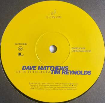 4LP/Box Set Dave Matthews: Live At Luther College 577860