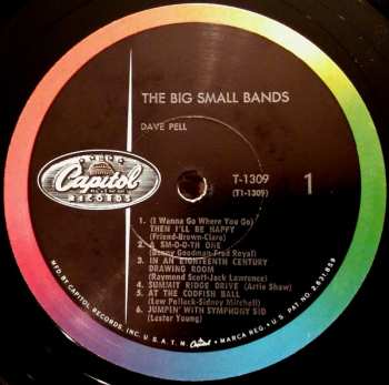 LP Dave Pell: The Big Small Bands 616467