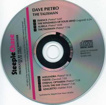 CD Dave Pietro: The Talisman 567229