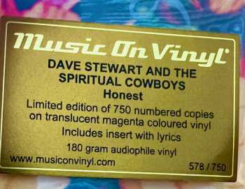 LP Dave Stewart And The Spiritual Cowboys: Honest CLR | NUM | LTD 641927