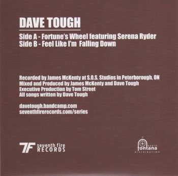 SP Dave Tough: Fortune's Wheel / Feel Like I'm Falling Down 585697