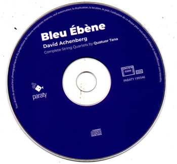 CD Quatuor Tana: Bleu D'Ébène, Complete String Quartets by Quatuor Tana 478483