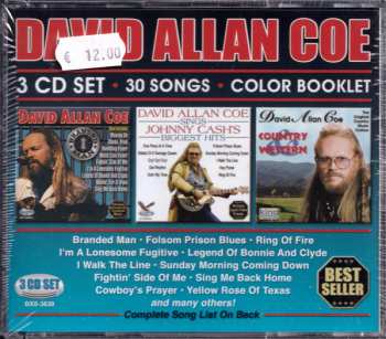 Album David Allan Coe: Branded Man / Sings Johnny Cash's Biggest Hits / Country & Western 