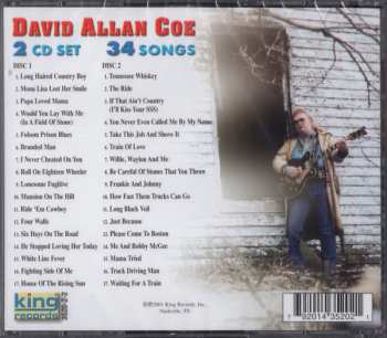 2CD David Allan Coe: Original Outlaw of Country Music (34 Songs) 641021