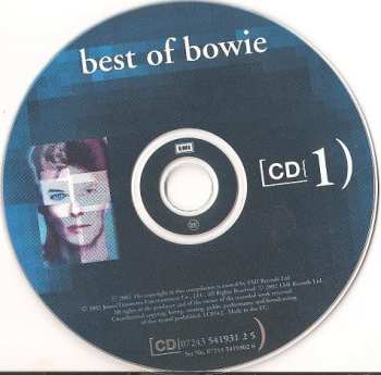 2CD David Bowie: Best Of Bowie 610704