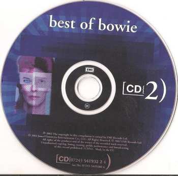 2CD David Bowie: Best Of Bowie 610704