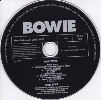 CD David Bowie: Space Oddity 604282