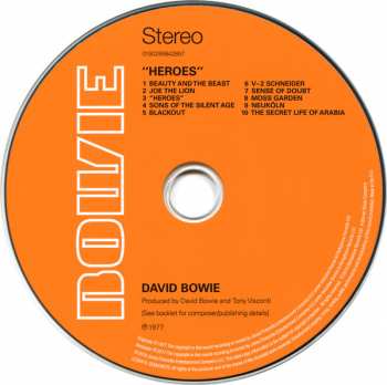 CD David Bowie: "Heroes" 15963