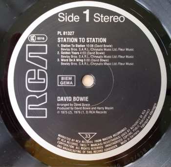 LP David Bowie: Station To Station 603271