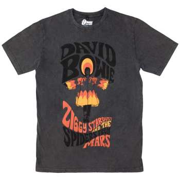 Merch David Bowie: Stone Wash Tričko Ziggy Stardust