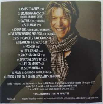 CD David Bowie: Area 2 Festival 544961