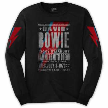 Merch David Bowie: Tričko Hammersmith Odeon 