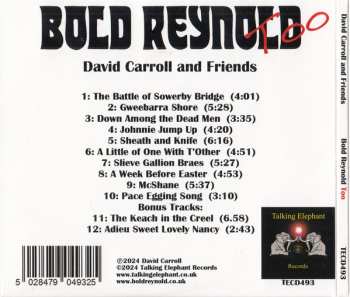 CD David Carroll And Friends: Bold Reynold Too 620075