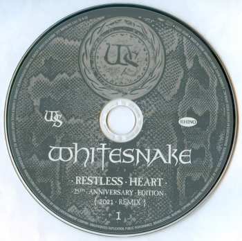 4CD/DVD/Box Set Whitesnake: Restless Heart DLX | LTD 640338