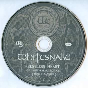 4CD/DVD/Box Set Whitesnake: Restless Heart DLX | LTD 640338