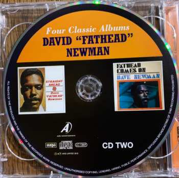 2CD David "Fathead" Newman: Four Classic Albums 646484